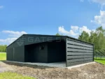 Garáž Premium 12m x 6m s vedľajšou miestnosťou a verandou