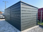 Prístrešok na smetné nádoby 3m x 2m so sedlovou strechou
