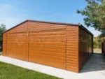 Dvojgaráž Premium 7m x 7m so sedlovou strechou
