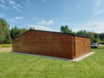 Garáž Premium 12m x 6m s vedľajšou miestnosťou a verandou
