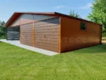 Garáž Premium 12m x 6m s vedľajšou miestnosťou a verandou